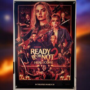 READY OR NOT 2 (2026) - ORIGINAL DOUBLE SIDED MOVIE POSTER